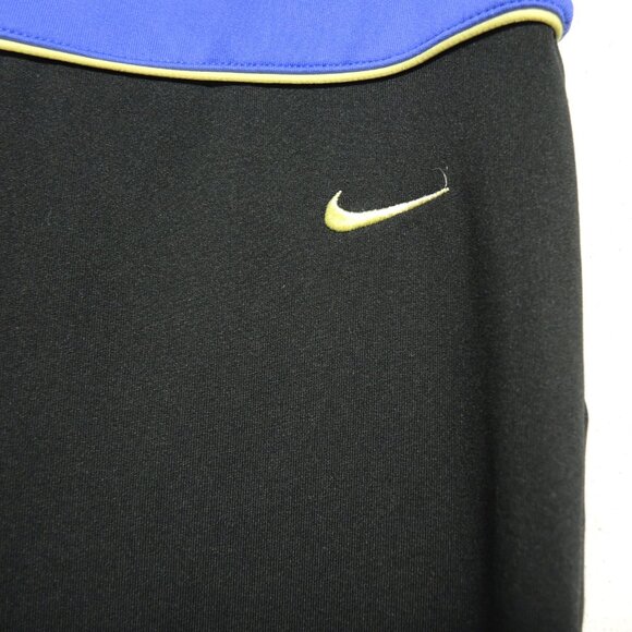 4/$25 Nike Capri Workout Pants Black with Purple Size Large - Picture 2 of 8